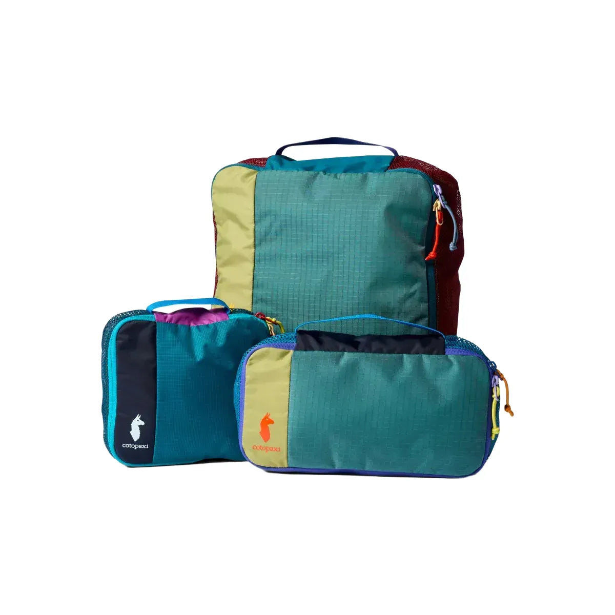 Cotopaxi Cubo Packing Travel Bundle in Del Dia