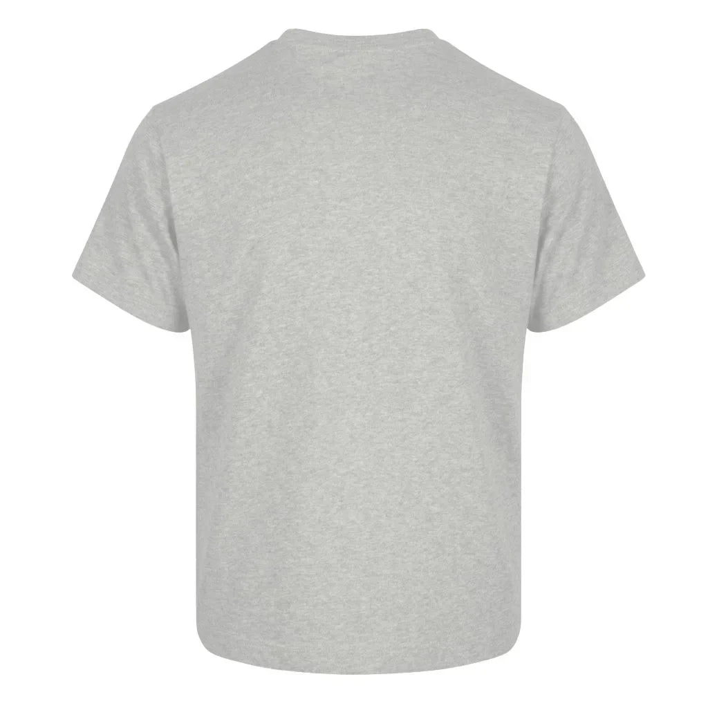 ATHLETIC GREY LOOPWHEELED T-SHIRT 2-PACK