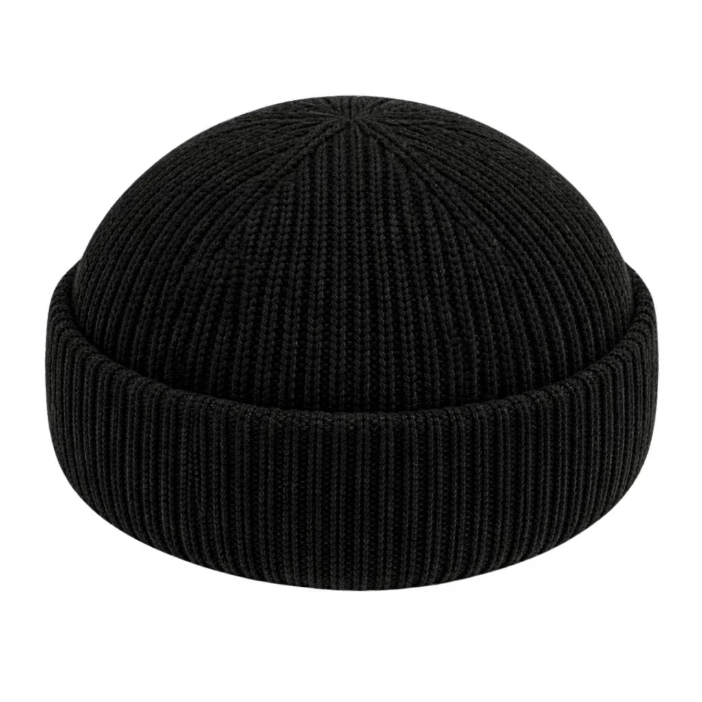 BLACK FISHERMAN BEANIE PRO