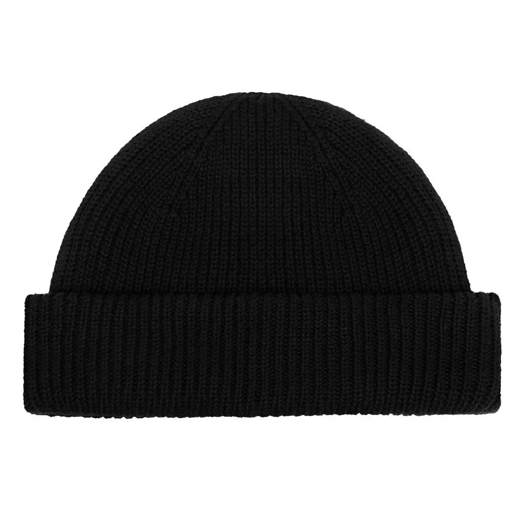 BLACK FISHERMAN BEANIE PRO