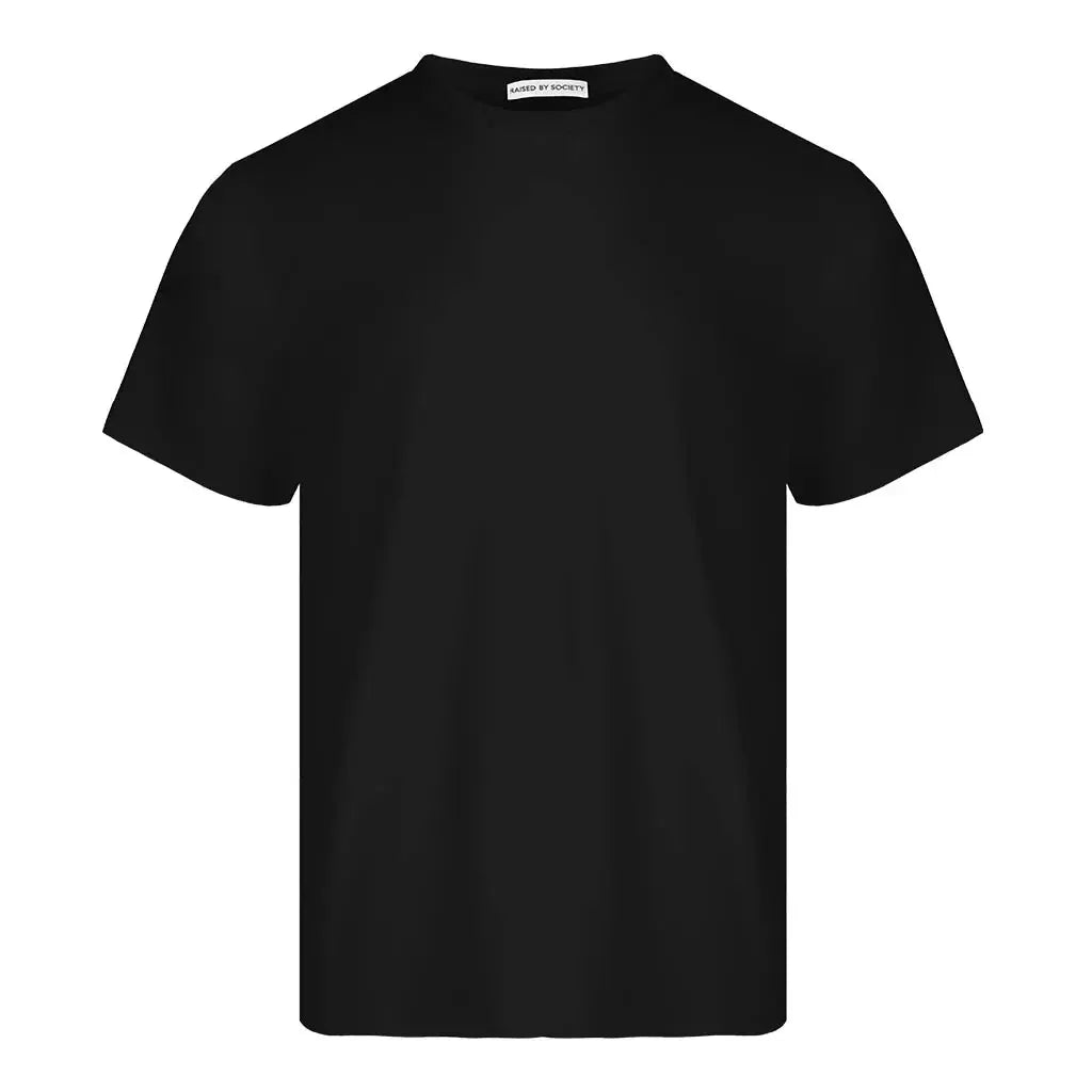 BLACK LOOPWHEELED T-SHIRT 2-PACK