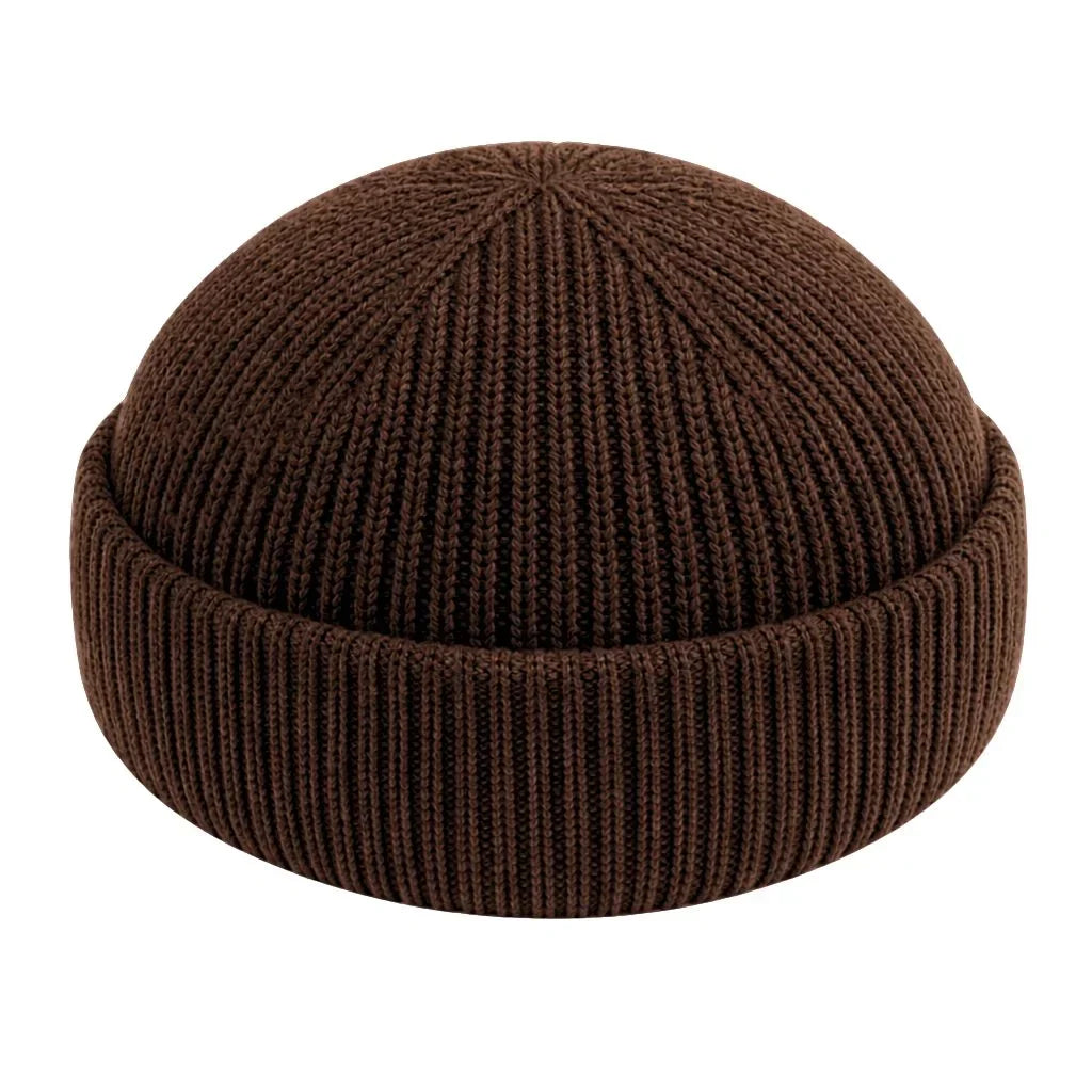 COFFEE BROWN FISHERMAN BEANIE PRO