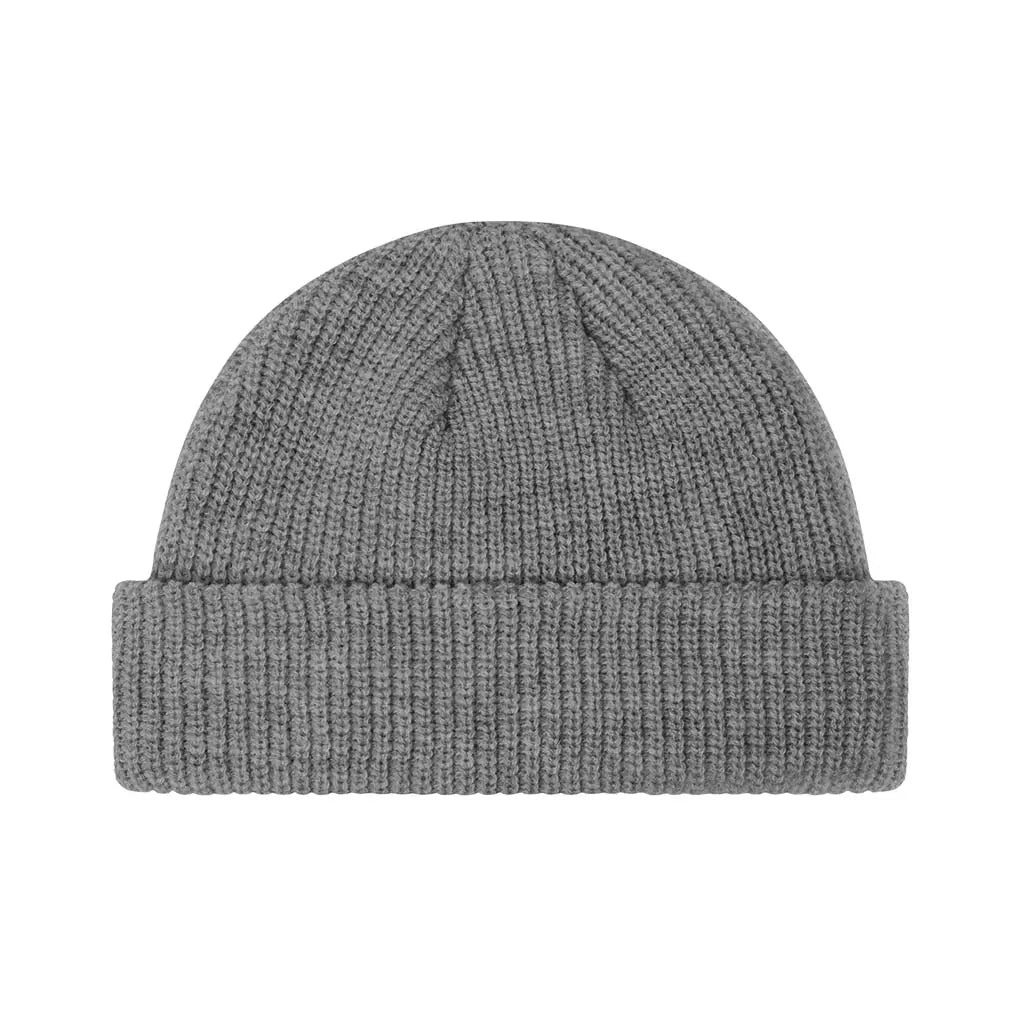 DARK GREY FISHERMAN BEANIE