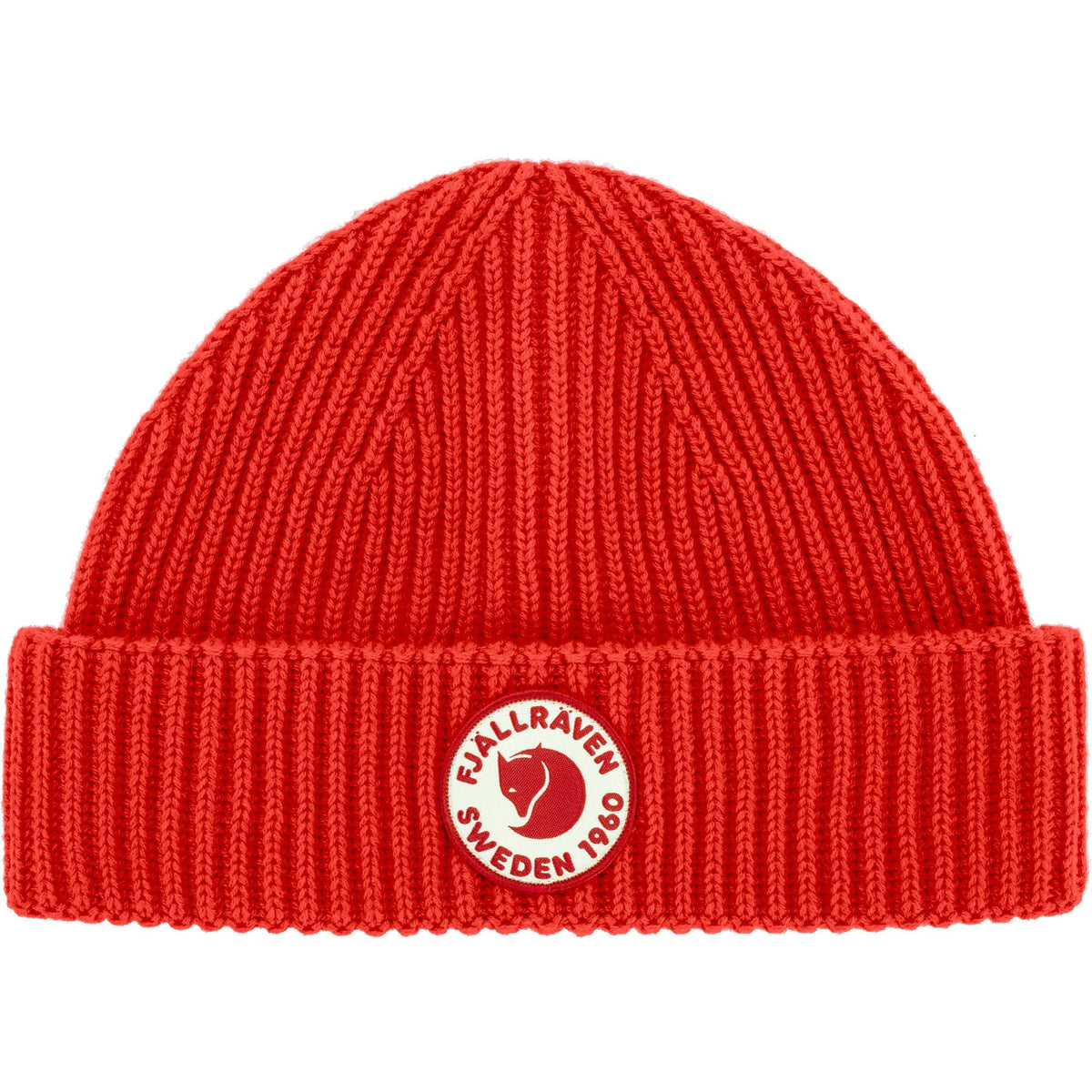 Fjallraven 1960 Lite Logo Hat in True Red