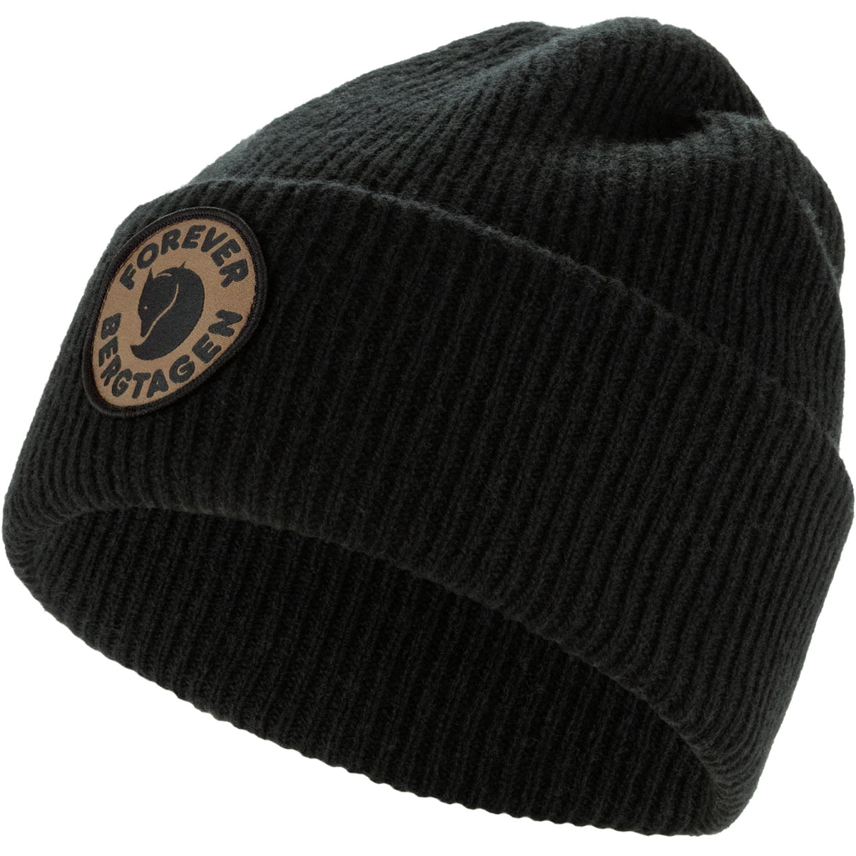 Fjallraven Bergtagen Forever Wool Beanie in Black