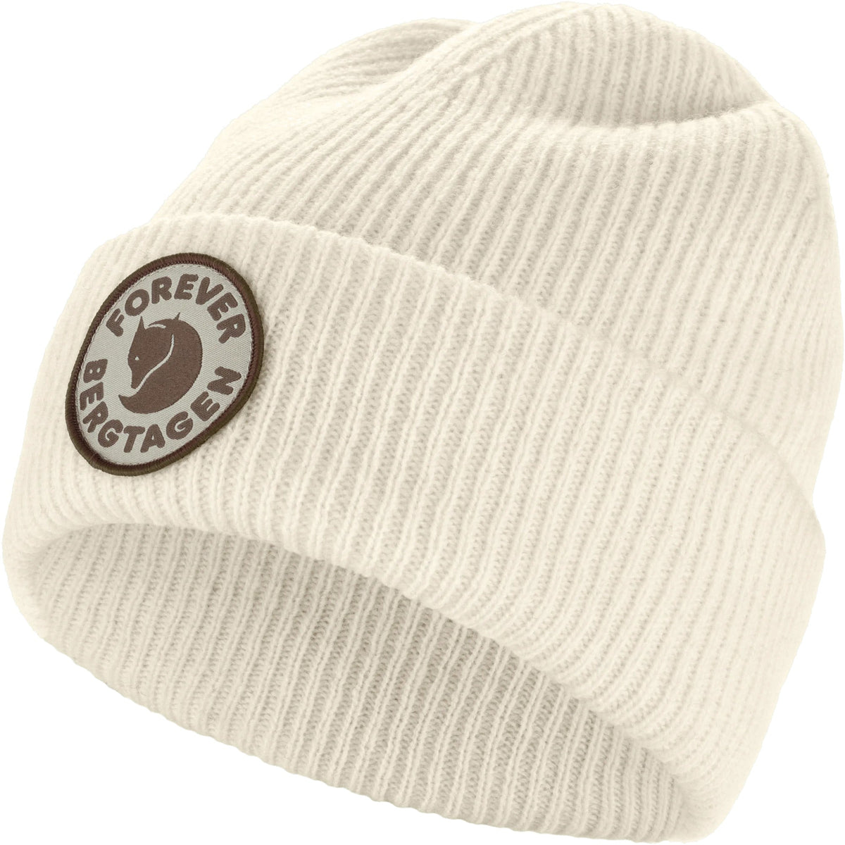 Fjallraven Bergtagen Forever Wool Beanie in Chalk White