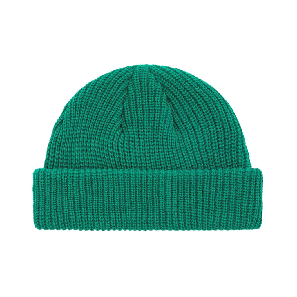 HUNTER GREEN FISHERMAN BEANIE