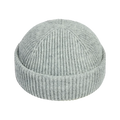LIGHT GREY SHORT BEANIE