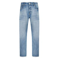 LIGHT WASH BLUE SELVEDGE DENIM