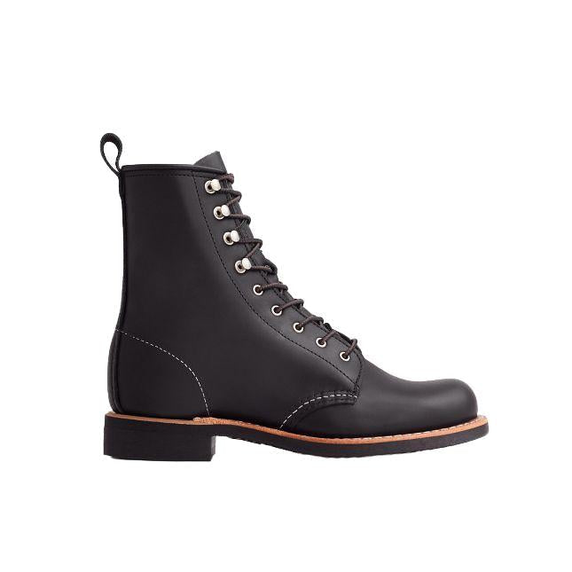 Red Wing Women's Silversmith Short Boot in Black Boundary Leather