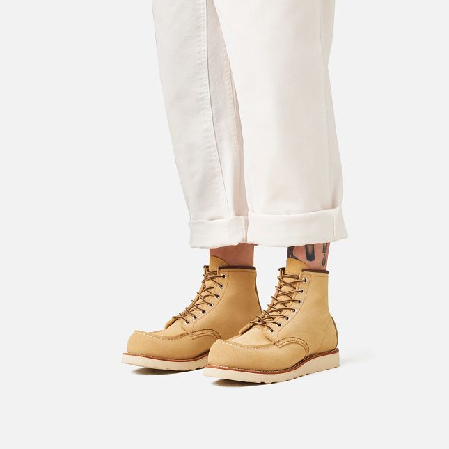 Red Wing Men's Classic Moc 6" Boot 8833 in Hawthorne Abilene Leather