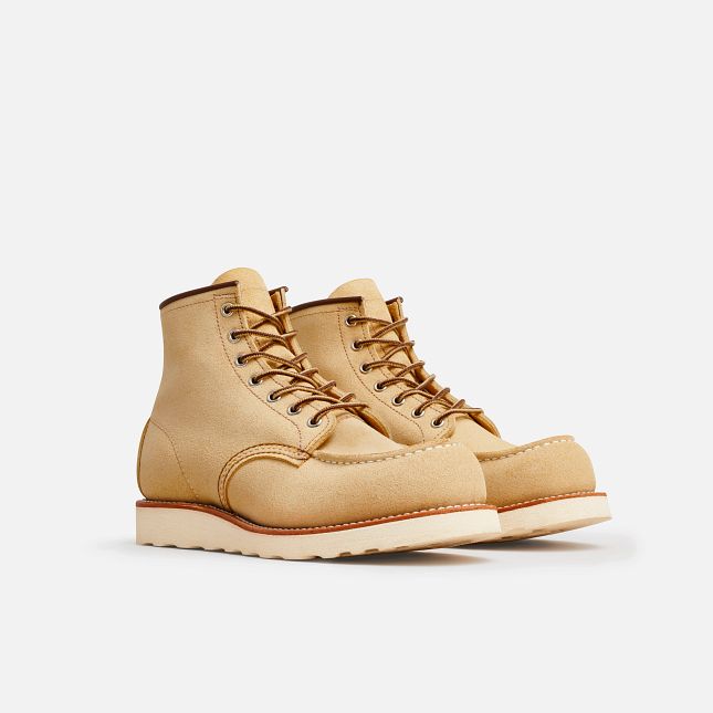 Red Wing Men's Classic Moc 6" Boot 8833 in Hawthorne Abilene Leather