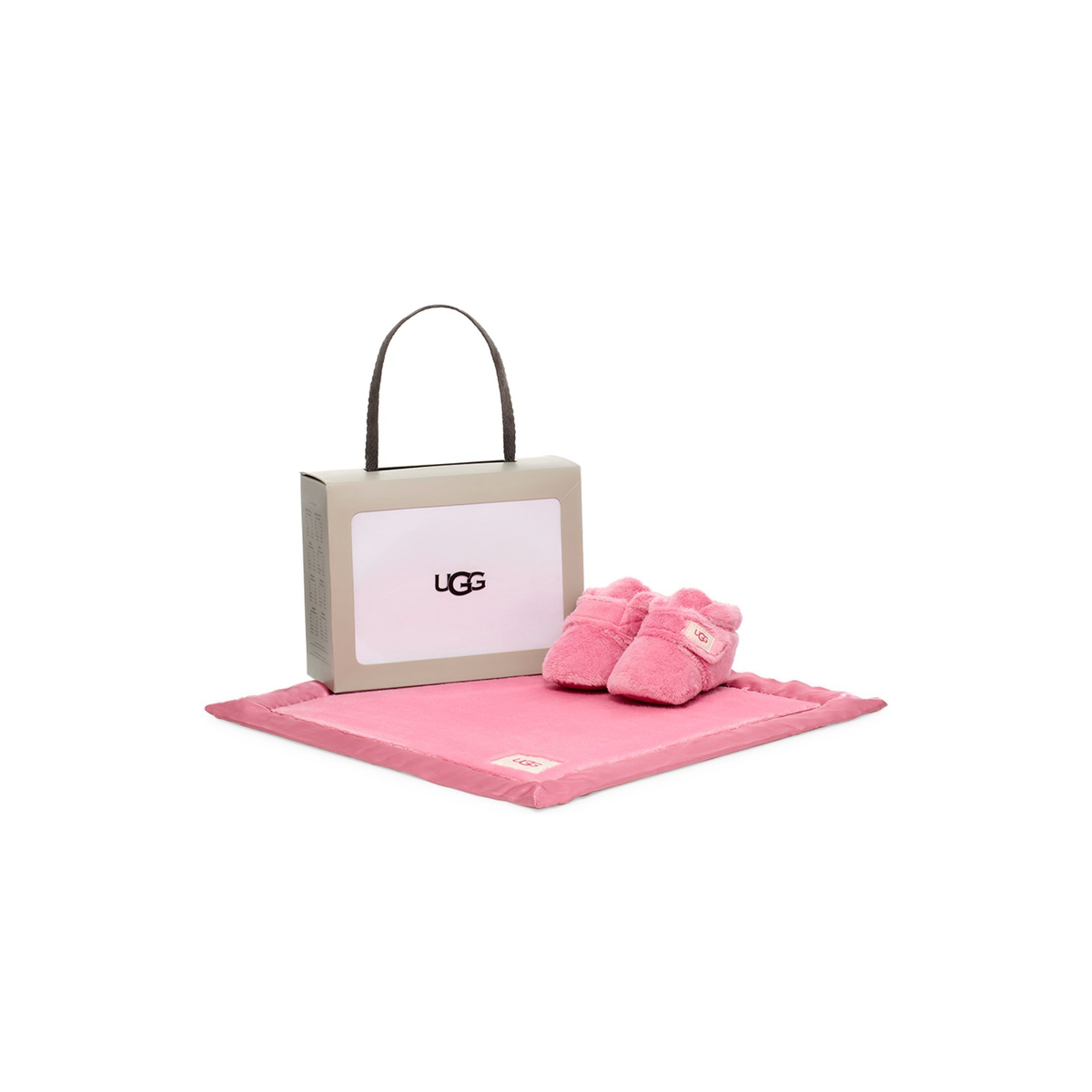 UGG Baby Bixbee Bootie and Lovey Blanket
