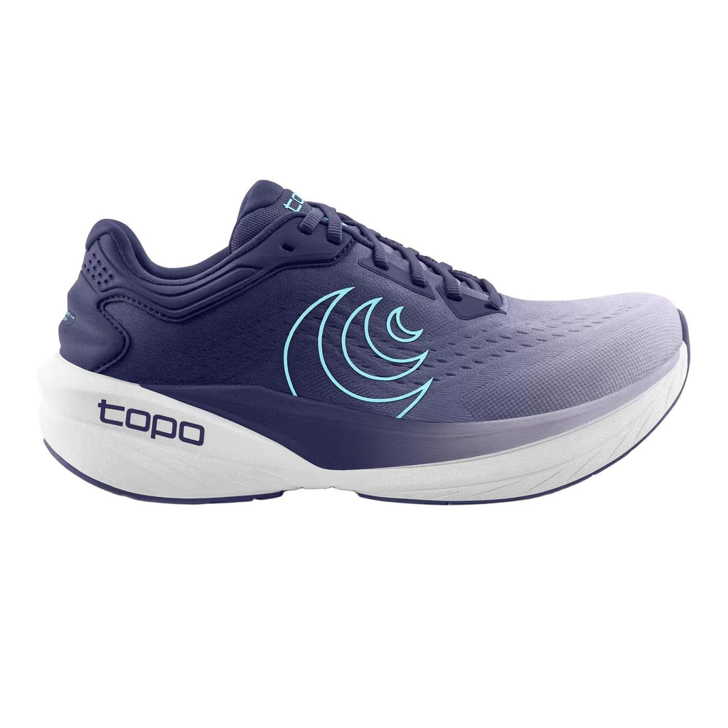 Topo Athletic Women's Phantom 4 Road Training Shoe in Purple Blue