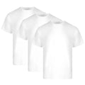 WHITE LOOPWHEELED T-SHIRT 3-PACK