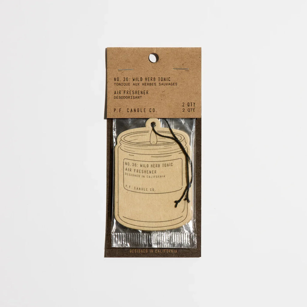 P. F. Candle Co. Wild Herb Tonic– Air Freshener 2 pack