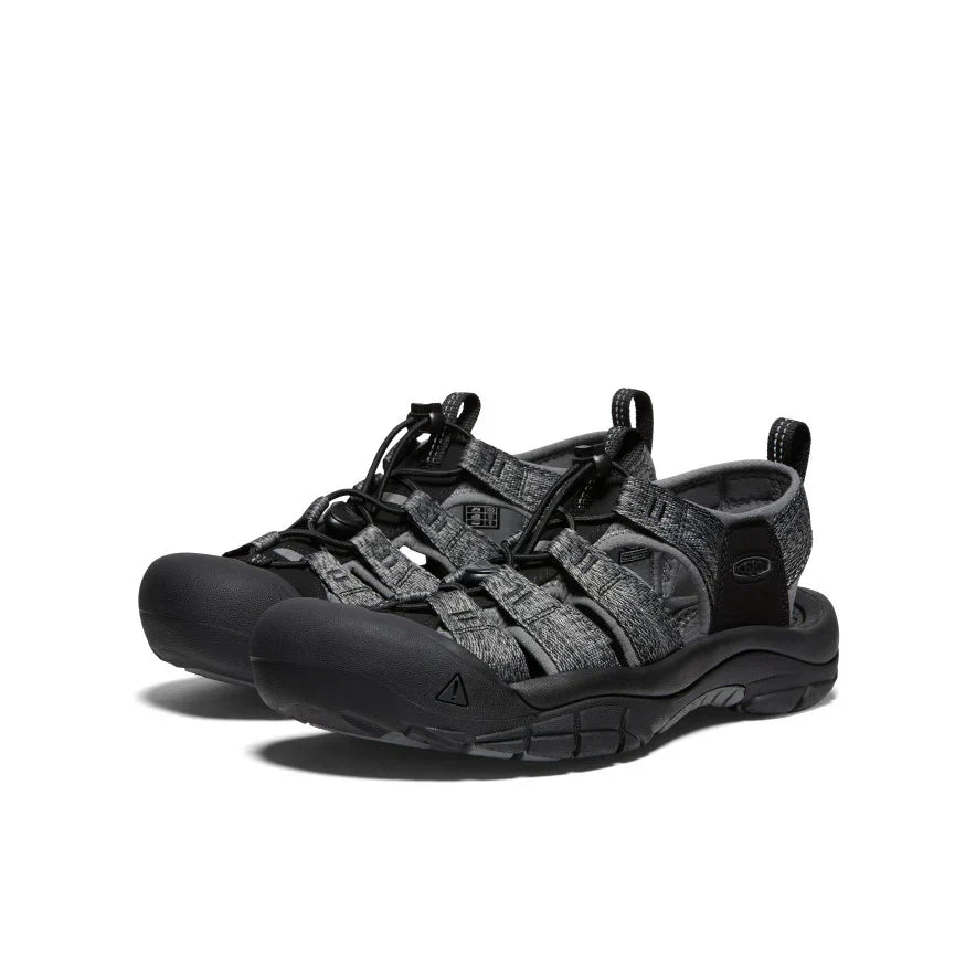 Keen Men's Newport H2 in Black Steel Grey
