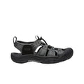 Keen Men's Newport H2 in Black Steel Grey