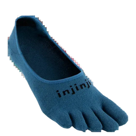 Injinji Men's Sport Lightweight Hidden Sock in Steel