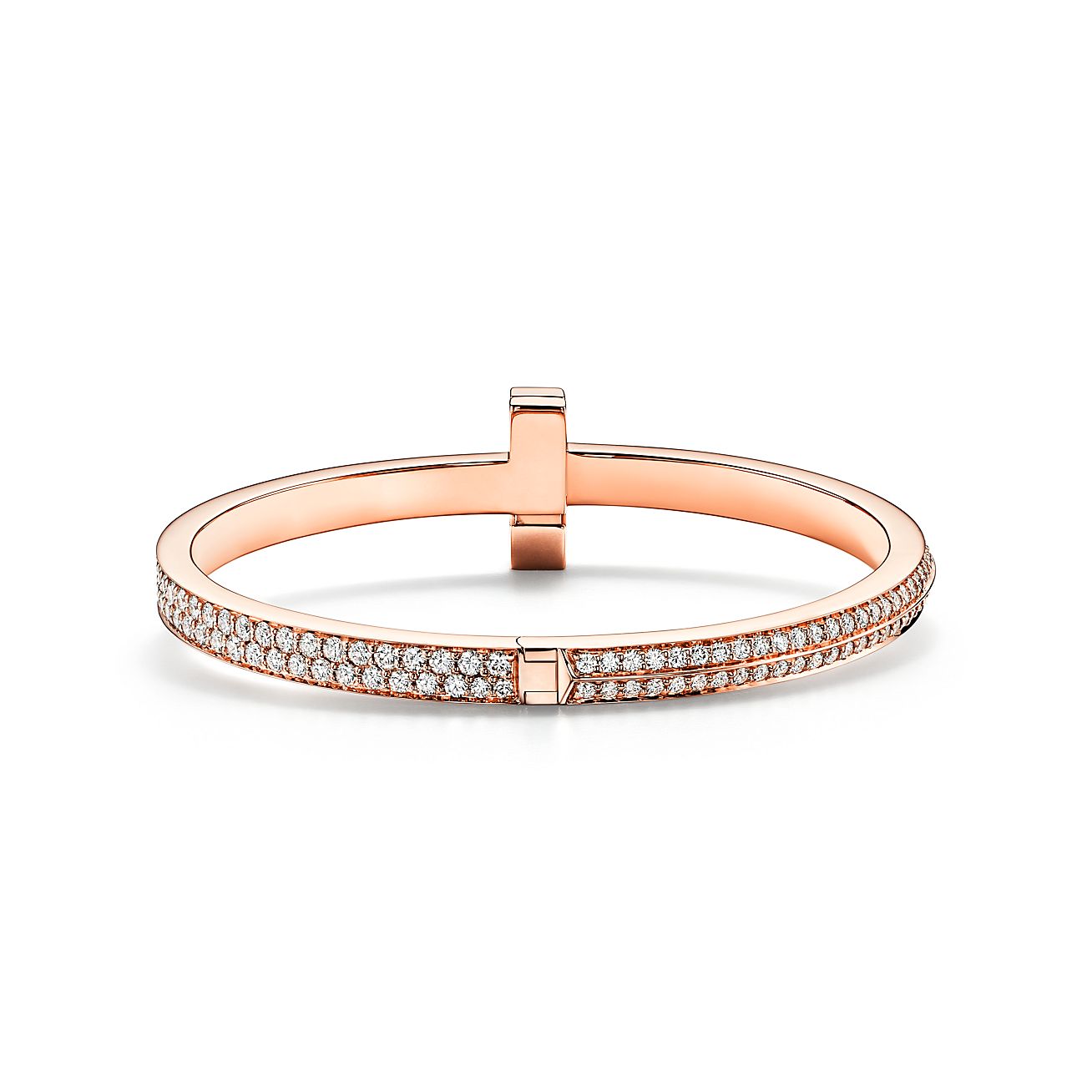 Tiffany Wide Hinged Bangle Bracelet