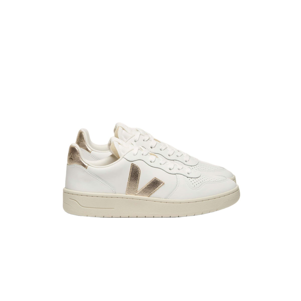 Veja Women's V-10 Leather in White Platine