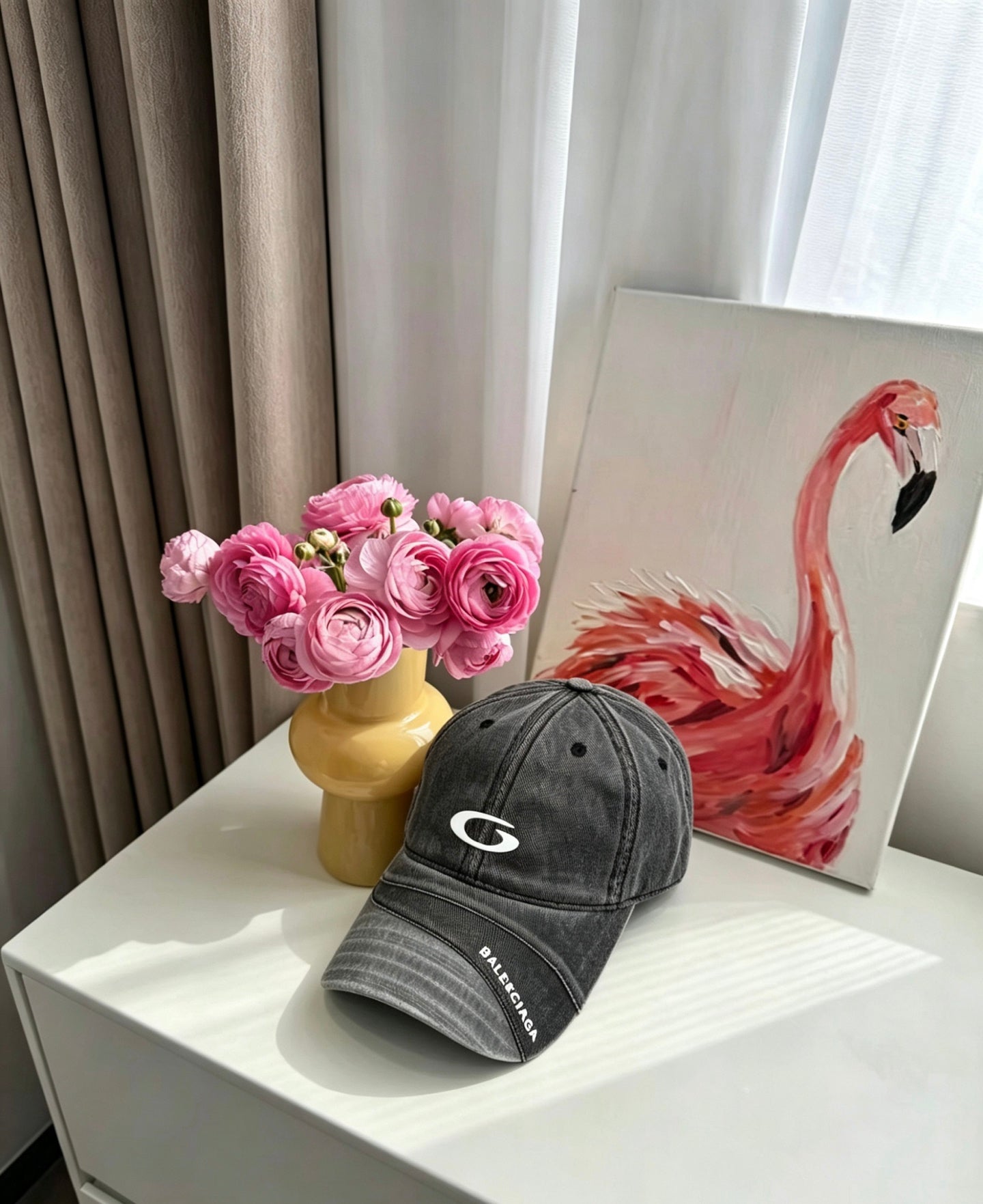 Balenciaga Washed Baseball Cap